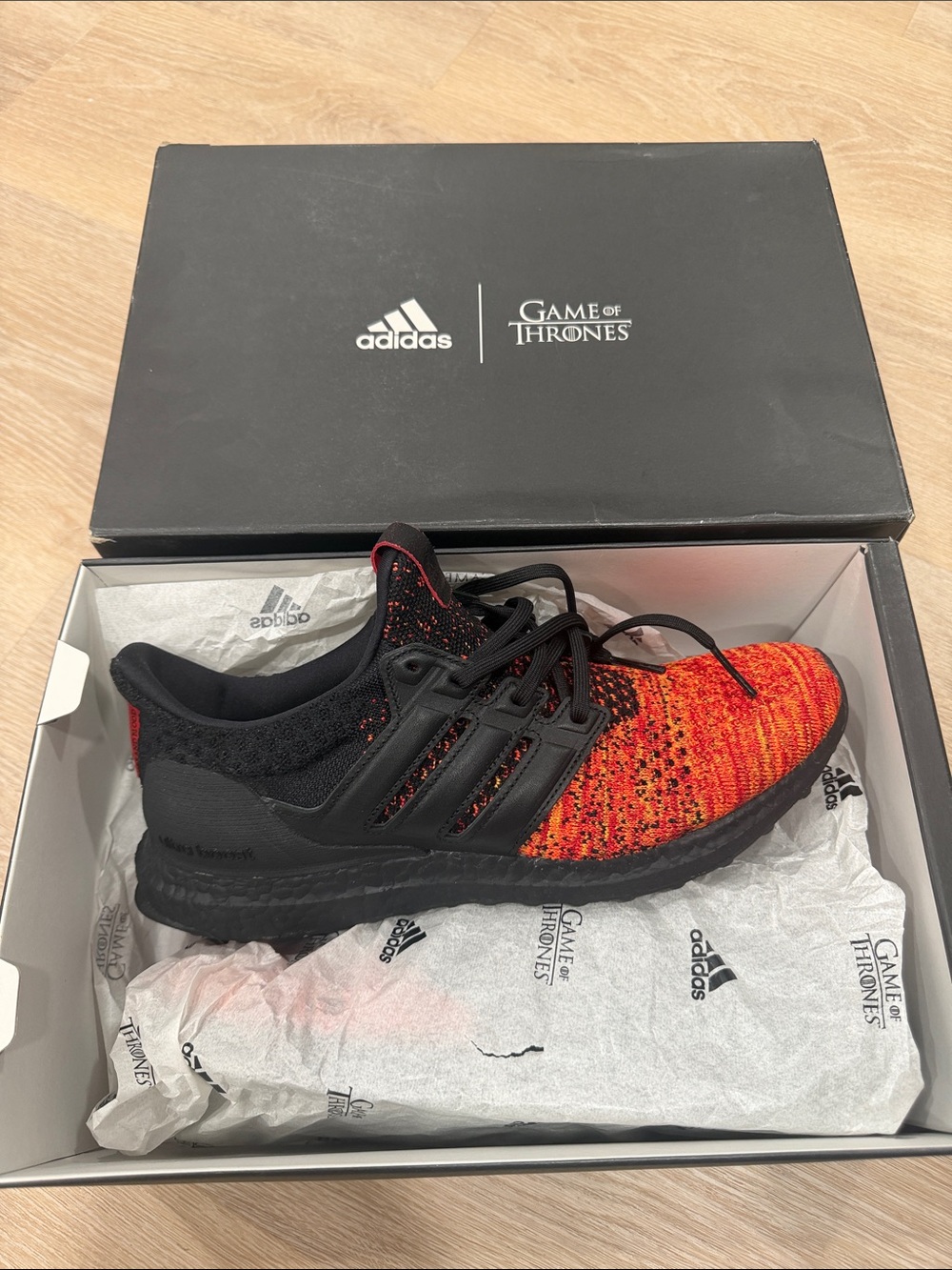 Men’s Adidas Game of Thrones Ultraboost - Fire and Blood size 10
